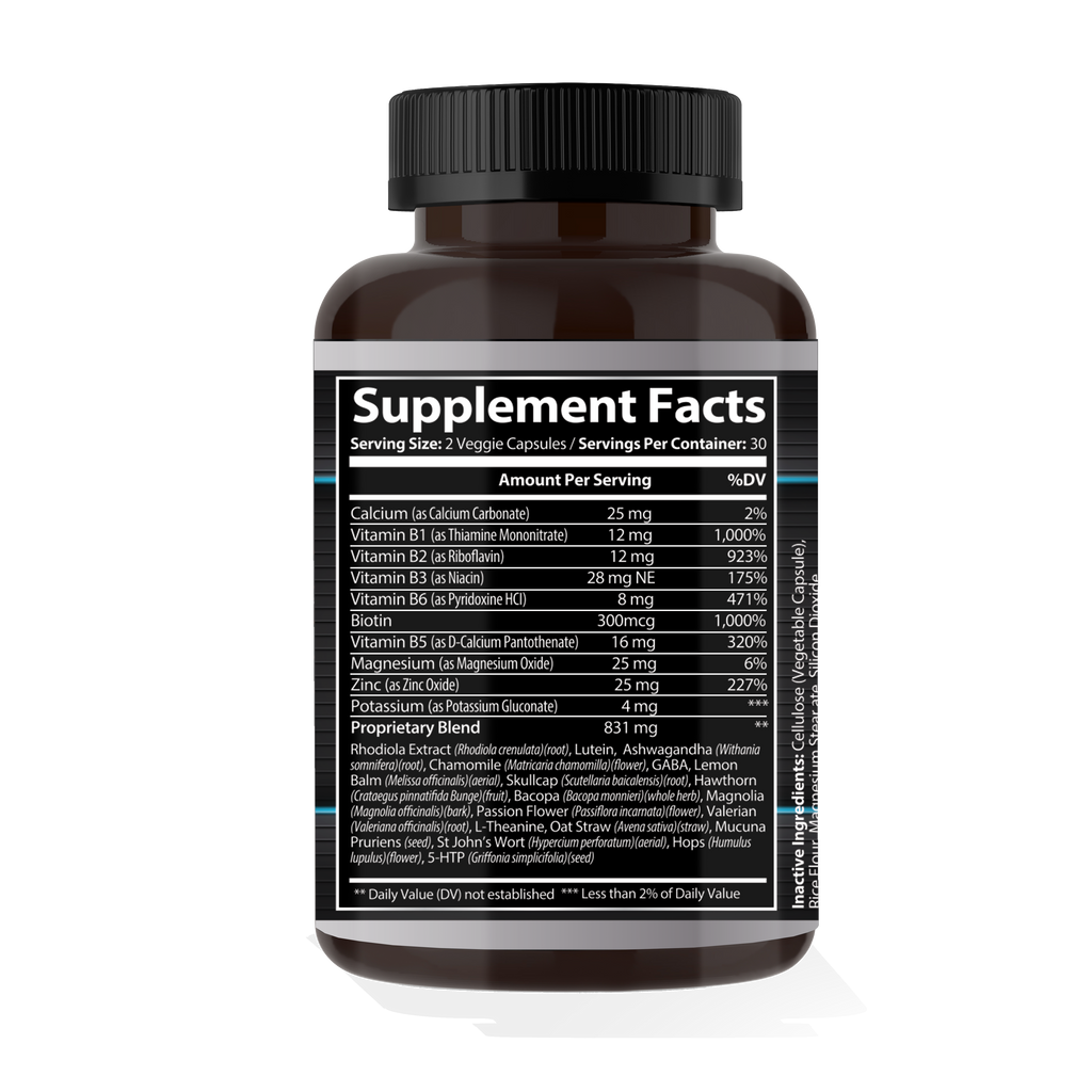 CALM: A CBD Free Anxiety Formula