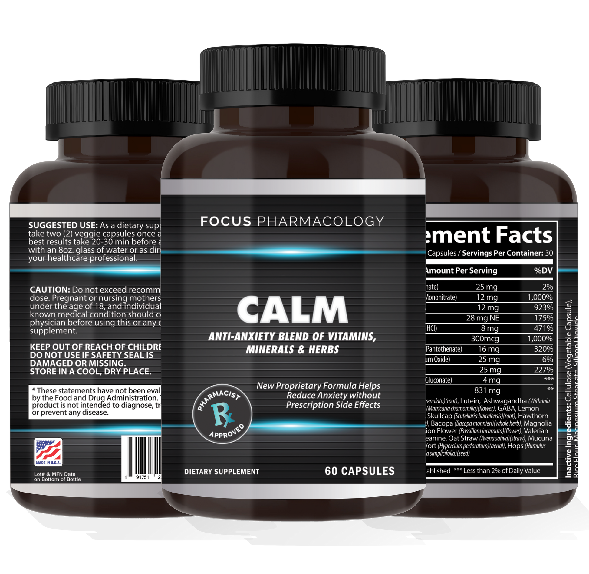 CALM: A CBD Free Anxiety Formula