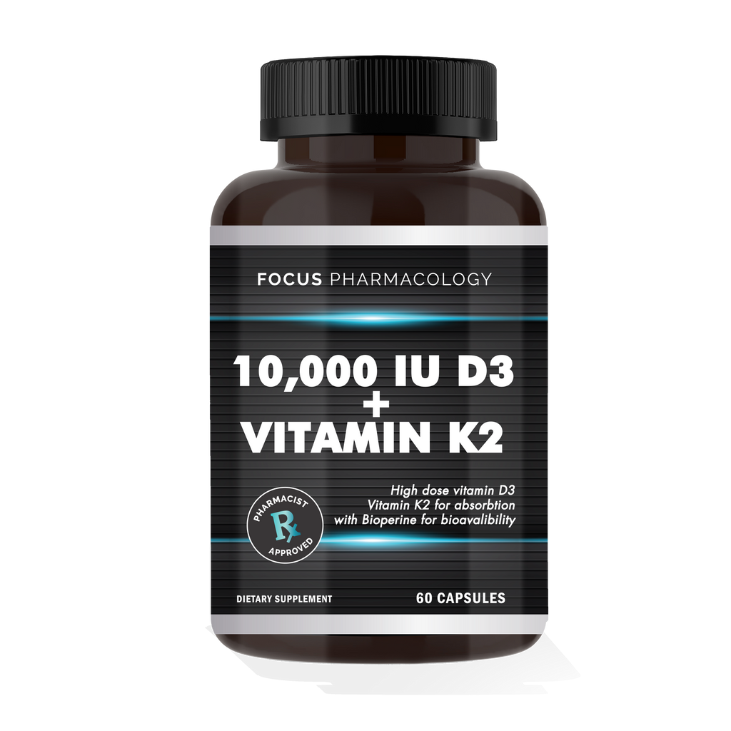 10,000 IU Vitamin D3 w/ Vitamin K2