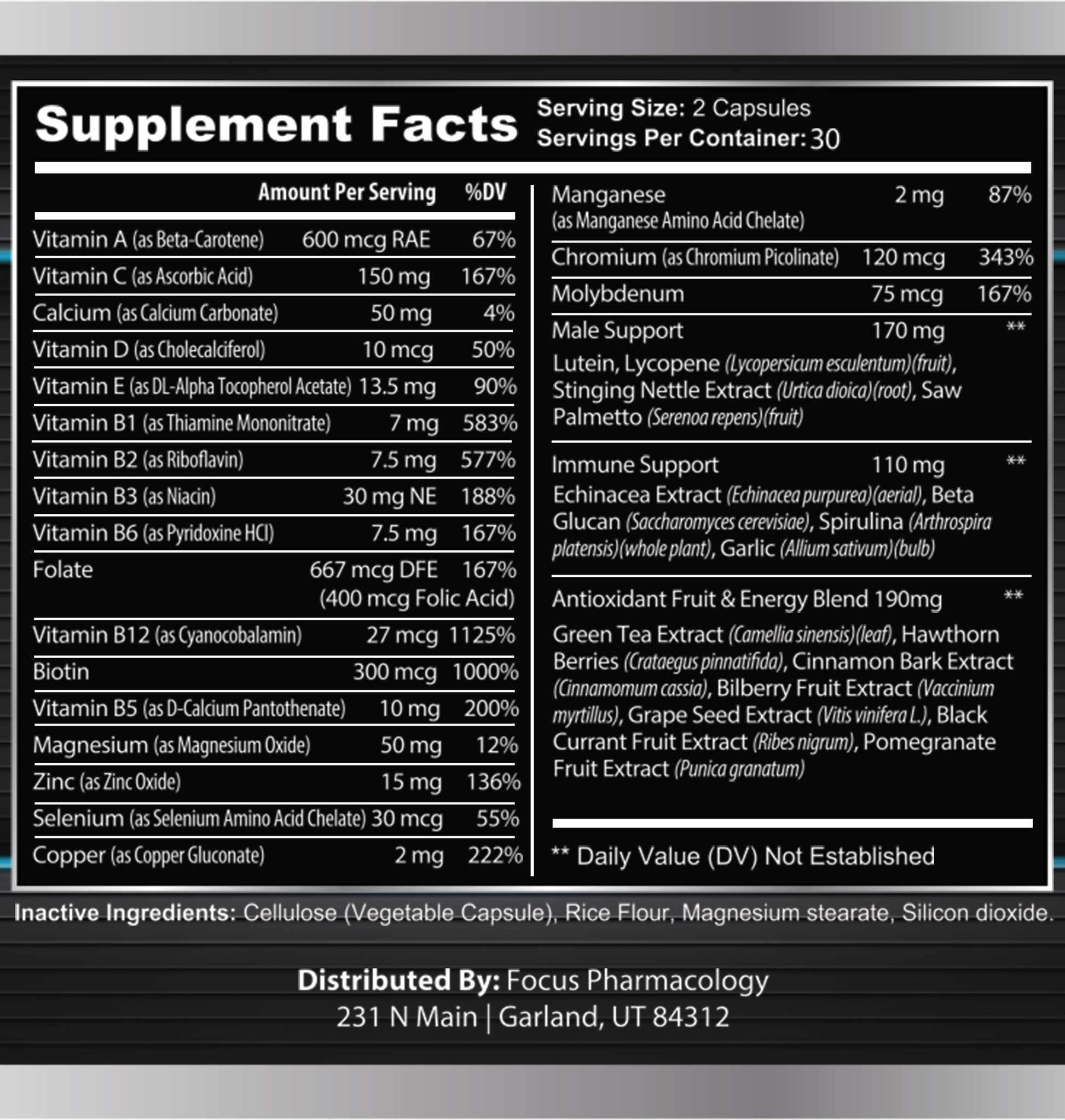 Men's Daily Super Vitamin