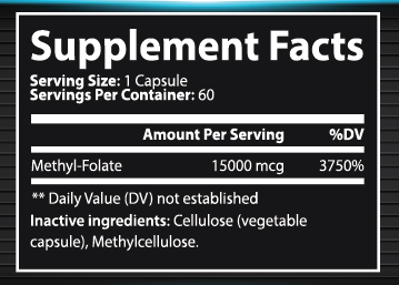 Methylfolate 15000 mcg